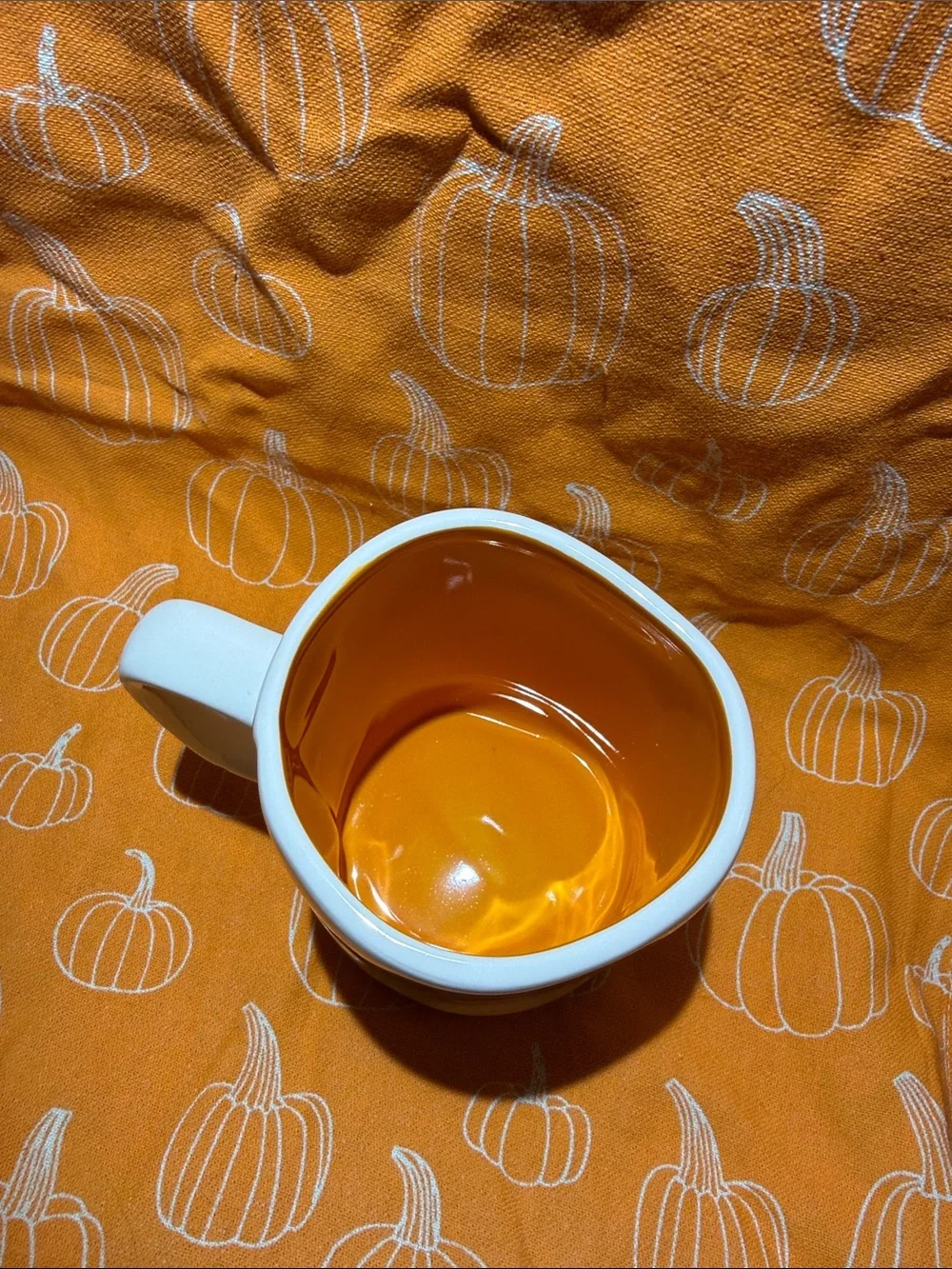 Rae Dunn BLESSED Mug with pumpkins